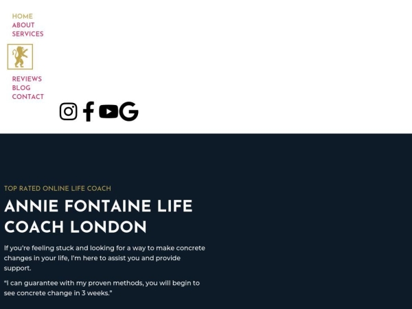 anniefontainelifecoachlondon.co.uk