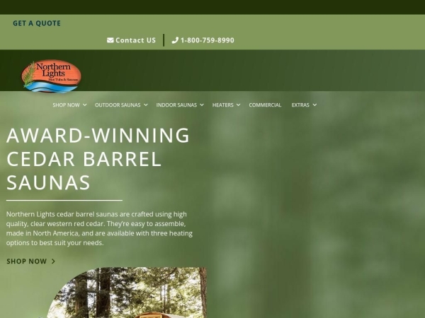 cedarbarrelsaunas.com