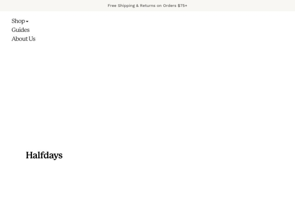 halfdays.com