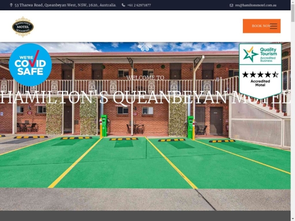 hamiltonsmotel.com.au