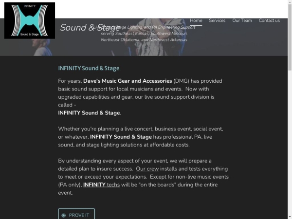 infinitysoundandstage.com