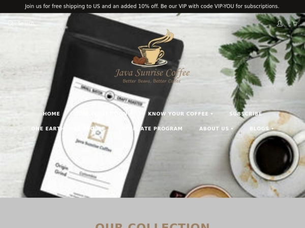 javasunrisecoffee.com