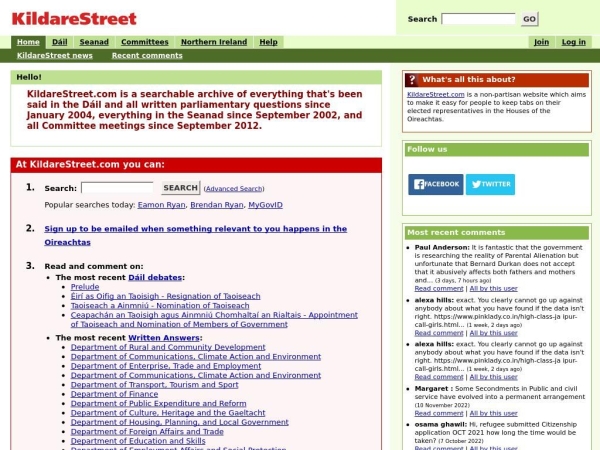 kildarestreet.com