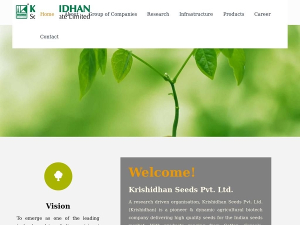 krishidhanseeds.com