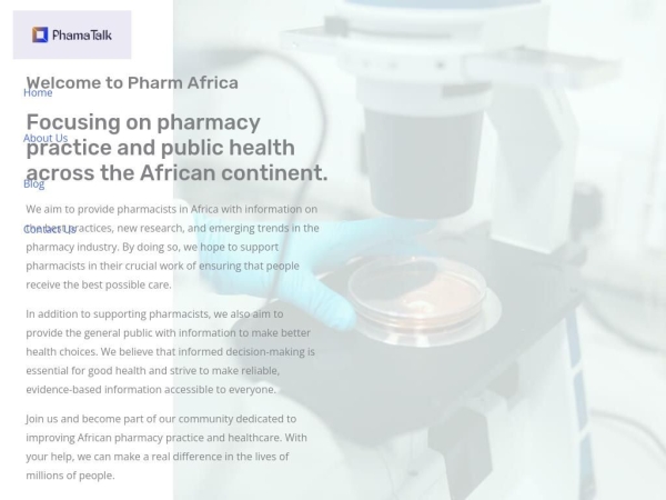 pharmafrica.org