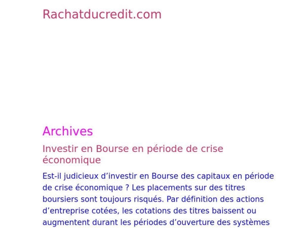 rachatducredit.com