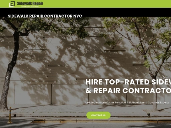 sidewalkrepaircontractornyc.com