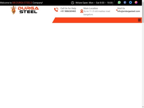 sridurgasteel.com