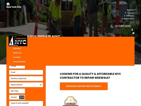 thesidewalkrepairnyc.com