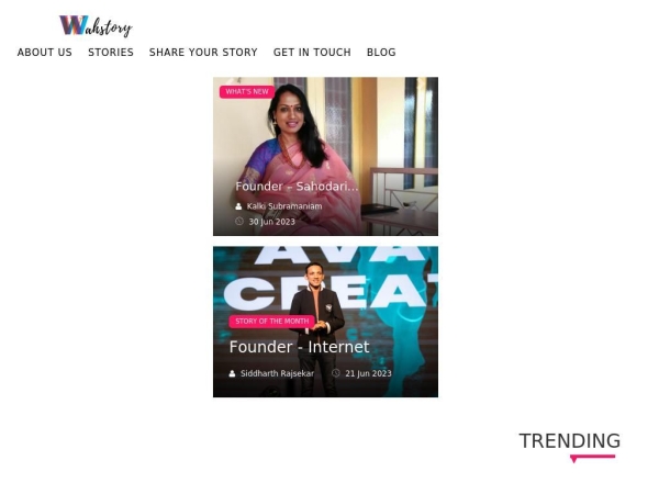 wahstory.com